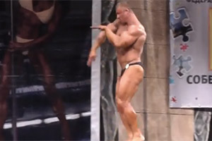 Funny bodybuilder